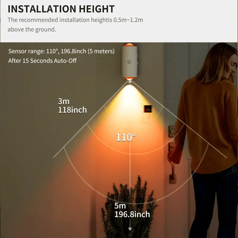 🔥Hot Sale 49% off🌟💡Smart Rechargeable LED Night Light🌈
