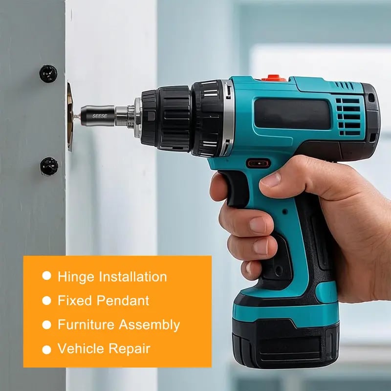 🛠️SEESE Strong Magnetic Screw Ring - Never Drop Another Screw Again✨