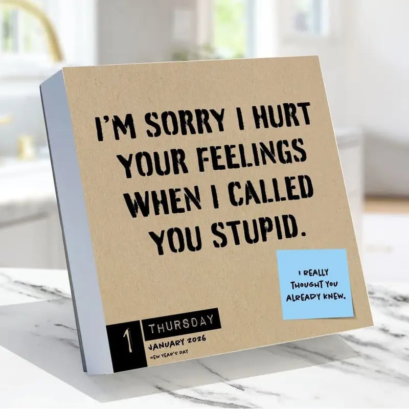 🔥Last Day 49% OFF - 📅Anti Affirmations 2026 Desk Calendar