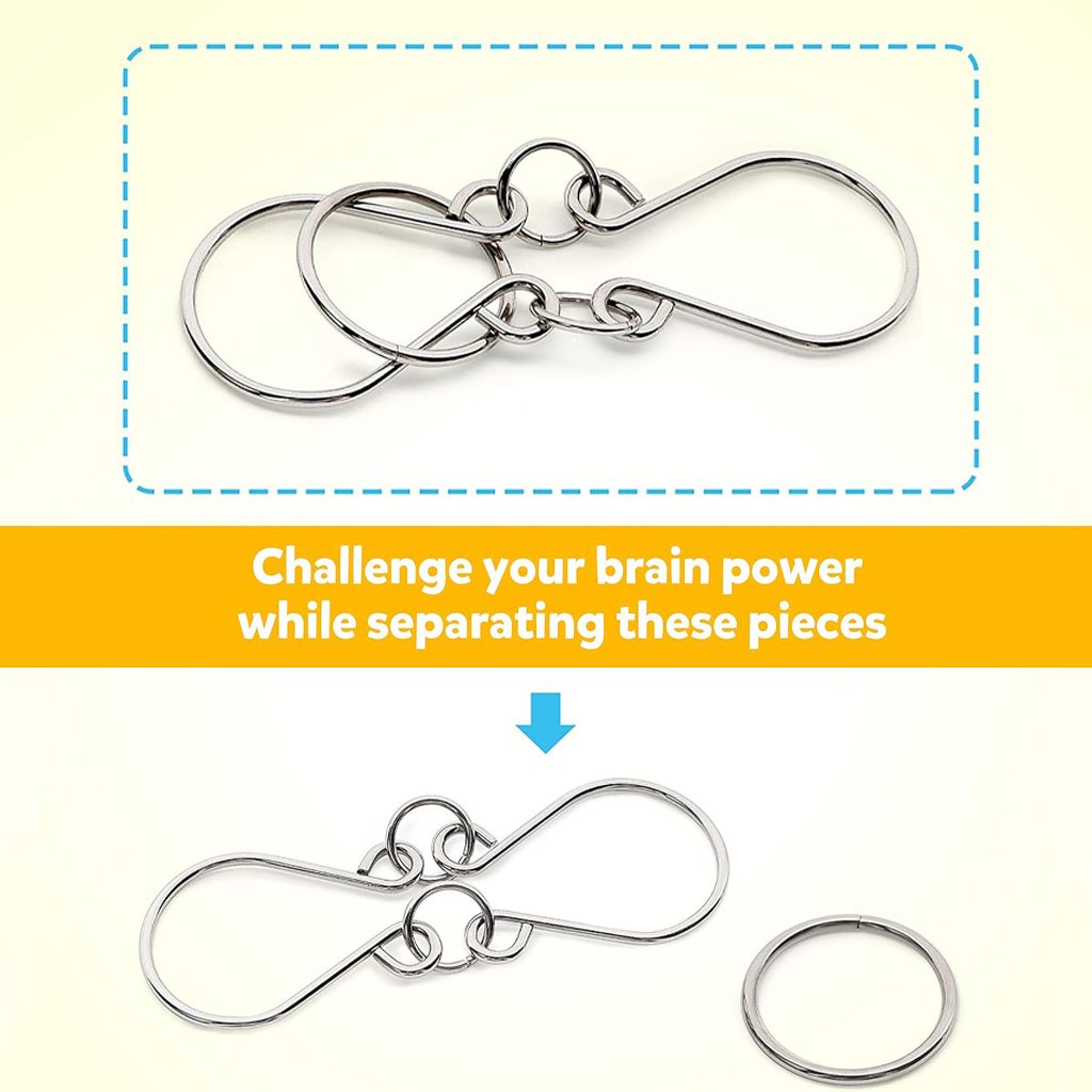 The Best  Gift🎁 Metal Montessori Puzzle Solving