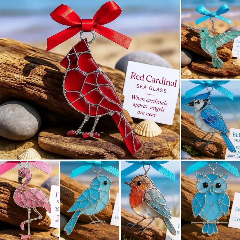 🔥LAST DAY 60% OFF🔥 Handmade Sea  Bird Ornament
