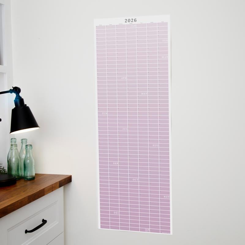 🗓️🏡 2026 Wall Calendar – Cozy Pecan Print Design