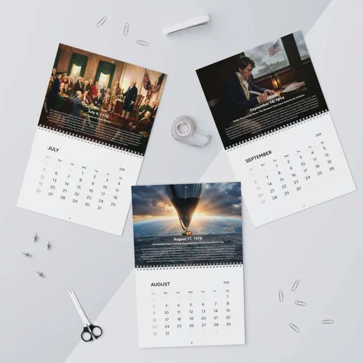 🔥Last Day 50% OFF🔥America's 250th Anniversary 2026 Calendar