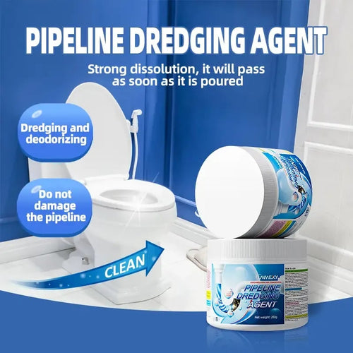 🔥LAST DAY 50% OFF -Powerful & Gentle Pipe Dredging Agent -For Kitchen & Toilet Pipelines