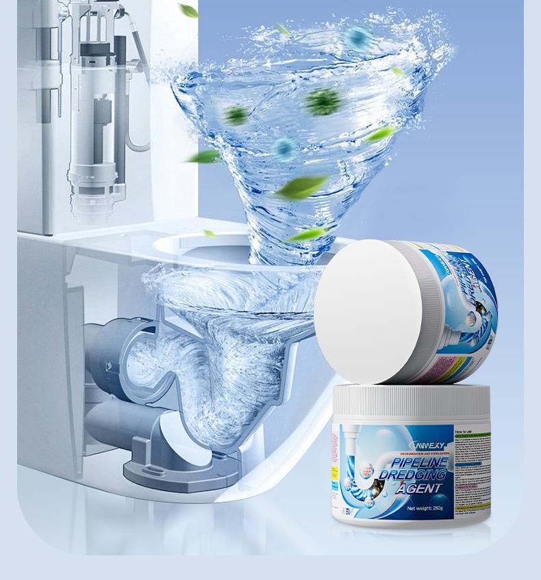 🔥LAST DAY 50% OFF -Powerful & Gentle Pipe Dredging Agent -For Kitchen & Toilet Pipelines
