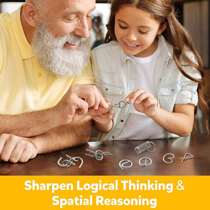 The Best  Gift🎁 Metal Montessori Puzzle Solving