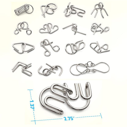 The Best  Gift🎁 Metal Montessori Puzzle Solving